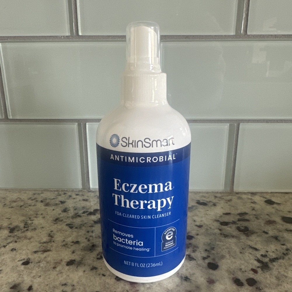 SkinSmart Antimicrobial Eczema Therapy-Removes Bacteria & Promotes Healing- 8 Oz